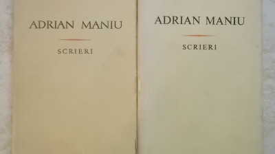 Adrian Maniu - Scrieri, vol. I-II, poezii, 1968 foto