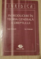 I. CETERCHI I. CRAIOVAN - INTRODUCERE IN TEORIA GENERALA A DREPTULUI {1993} foto