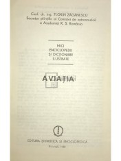 Florin Zaganescu - Aviatia (Editia: 1985) foto