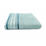 Prosop de baie Premium, 100% bumbac organic, dimensiunea 70x140 cm, densitate 550 g/m&sup2;, verde turcuoaz