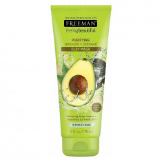 Masca hranitoare si purificatoare FREEMAN Purifying Avocado + Oatmeal Clay Mask, 175 ml foto