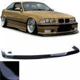 Bara spoiler frontal FATLIP neagra lucioasa, potrivita pentru BMW Seria 3 E36 90-99 Performance AutoTuning
