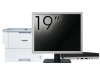 Pachet Calculator Second Hand HP EliteDesk 800 G3 Mini PC, Intel Core i7-7700T 2.90GHz, 8GB DDR4, 256GB SSD, Wi-Fi + Monitor 19&amp;quot; &amp; Imprimanta Bro