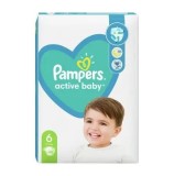 Scutece Pampers Active Baby 6, 13 -18 kg, 48 buc