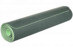 TPE Yoga Saltea exercitii 173x61cm albastru foto