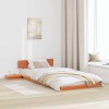 VidaXL Cadru de pat Maro 100 x 200 cm lemn 872415
