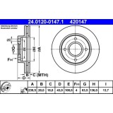 Disc frana ATE 24.0120-0147.1