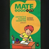 MATE 2000 + 4/5 ARITMETICĂ, ALGEBRĂ, GEOMETRIE, DAN BR&Acirc;NZEI, CULEGERE CLASA VI-A