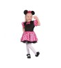 Costum carnaval Minnie Mouse pentru copii, negru- roz, marimea 92/104 ( 3-4 ani)