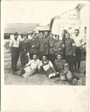 M1856N Soldați rom&acirc;ni și militar german cu panglica Crucii de Fier, Frontul de Est, Al Doilea Război Mondial