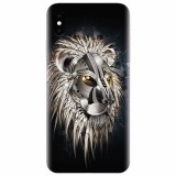 Husa silicon pentru Apple Iphone XS, Abstract Lion 001