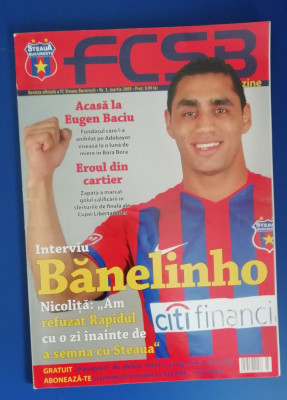 myh 112 - Revista FCSB magazin - Steaua Bucuresti - nr 3/martie 2009 foto