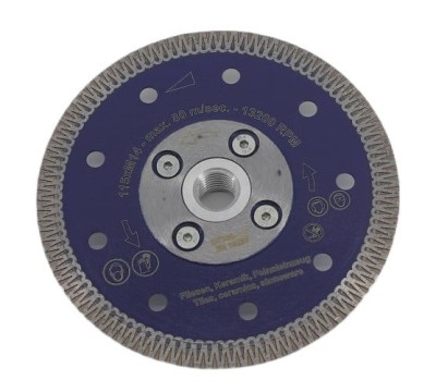 Disc DiamantatExpert pt. Ceramica dura, portelan, gresie 115xM14 (mm) Super Premium - DXDH.3901.115.M14 foto