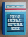 Mihai Ispirescu - Tehnica executarii protezelor mobile (1977, editie cartonata)