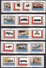 Ajman 1973 masini MI 2749-2764 ( 16 blocuri) MNH foto