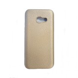 Husa samsung galaxy a3 2017 tpu moale auriu, Flippy