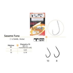 Ace legate Sasame Funa U16408, nylon alb 80 cm, 10 buc/plic 8