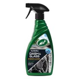 Solutie pentru curatat bordul si elementele din sticla din interior Turtle Wax Dash &amp;amp; Glass 500ml