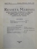 REVISTA MARINEI - REVISTA DE STUDII , INFORMATIUNI SI RECENZII DE MARINA, ANUL V , INTEGRAL , COLEGAT DE 4 NUMERE , APARE TRIMESTRIAL , IANUARIE - D