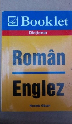 Nicoleta Glavan - Dictionar roman - englez (2016) foto