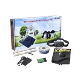 Cumpara ieftin Kit gard perimetru electric invizibil pentru dresaj caini, transmitator, cablu si zgarda reglabila
