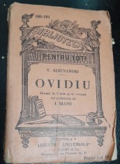 Ovidiu - V. Alecsandri drama in 5 acte si in versuri