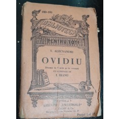 Ovidiu - V. Alecsandri drama in 5 acte si in versuri