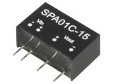 Convertor DC/DC 1W 36-75V la 15V 6-67mA SIP6