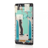 Display LCD cu Rama Lenovo K8 Note, Negru - Ecran Inlocuire