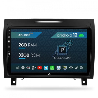 Navigatie Benz SLK (2006-2010), Android 12, P-Octacore 2GB RAM + 32GB ROM, 9 Inch - AD-BGP9002+AD-BGRKIT406V2 foto