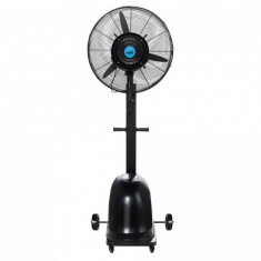 Ventilator cu umidificator HOME CMF64 300W Rezervor 49l 3 trepte viteza 150mc/min Negru foto