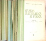 GAZETA MATEMATICA SI FIZICA 1962, SERIA B NR.1-10, 12 (11 REVISTE)-MARCEL TENA-361709
