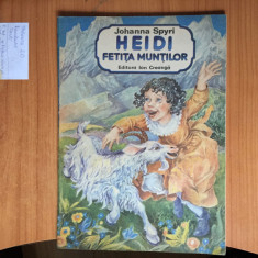 h0b Heidi, fetita muntilor - Johanna Spyri ILUSTRATII DOINA BOTEZ