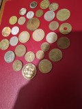 Lot 30 monede si jetoane diferite (15 + 15). Difera tara/valoare/an. [poze], Europa