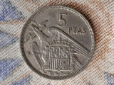 5 pesetas 1957 (74) -SPANIA, Europa