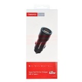 Incarcator auto Dual USB PD 3.0 + QC 5.0 TRANYOO 48W T-C22