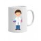 Cana alba personalizata, &quot;Cel mai tare chimist &quot;model 2, INOVATIX&reg;. 330 ml