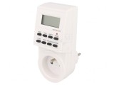 &Icirc;ntrerupător Temporizat 7 Zile 230V 2 PIN
