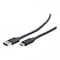 Cablu de date Gembird USB 3.0 AM tata to USB-C tata, 0.1m