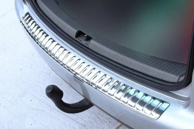 Ornament protectie bara inox premium Vw Touran 2003-2010 ALM foto