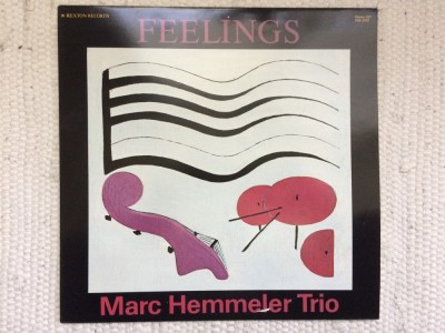 marc hemmeler trio feelings 1982 album disc vinyl lp muzica jazz world contemporary jazz NM foto