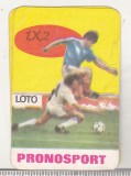 bnk cld Calendar de buzunar - 1988 - Loto Pronosport - Pronosport