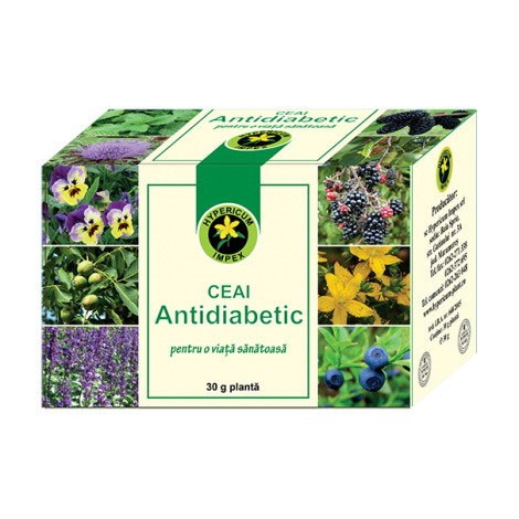 Ceai Antidiabetic 30gr Hypericum