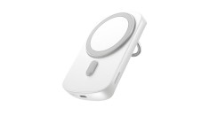 Joyroom banca de putere inductiva 6000mAh cu inel alb (JR-W030) foto