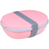 Mepal Ellipse Duo cutie pentru alimente culoare Nordic Pink