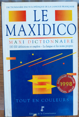 Le Maxidico Dictionnaire Encyclopedique de la Langue Francaise foto