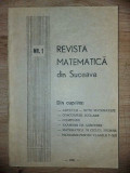 Revista matematica din Suceava nr. 1