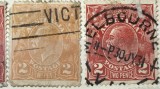Timbre America Interbelica TMB1RAR Australia tow pence serie 2