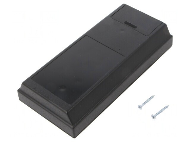 Carcasă ABS Neagră pentru Montare pe Perete 81x170x32mm