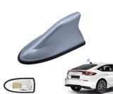 Cumpara ieftin Antena auto activa tip shark fin cu amplificator integrat - universala, imbunatateste semnalul, Gri
